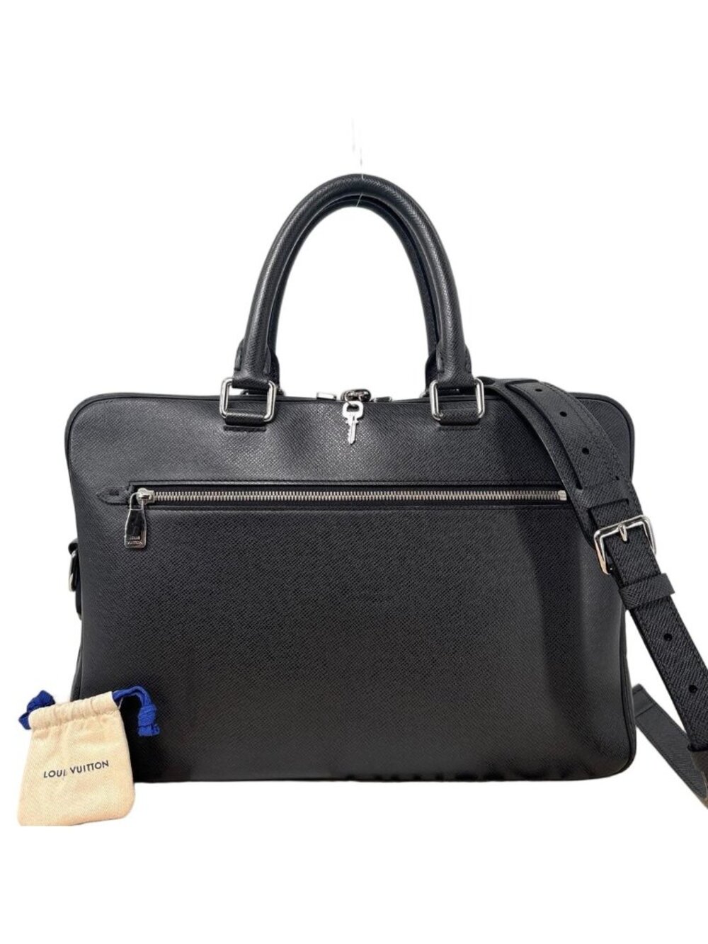 Louis Vuitton Taiga PDB Business Bag Black